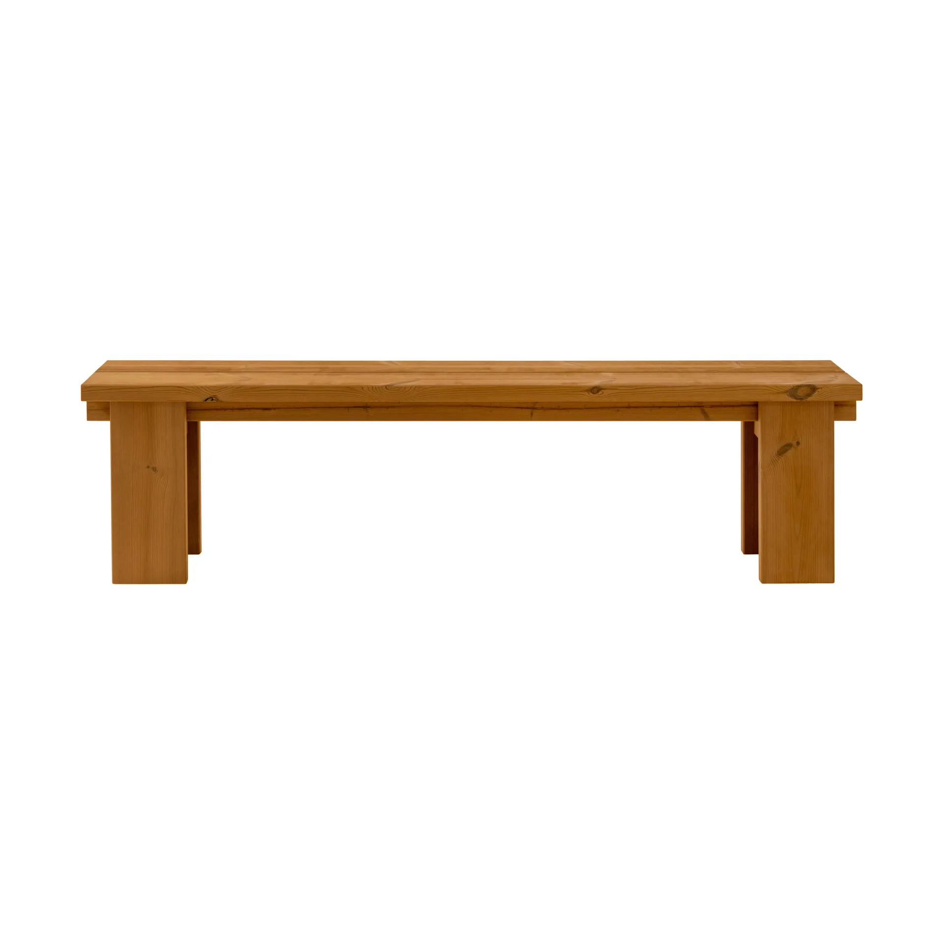 013 Osa Outdoor Bench penkki, Lämpökäsitelty mänty, 182×37×49 cm Vaarnii