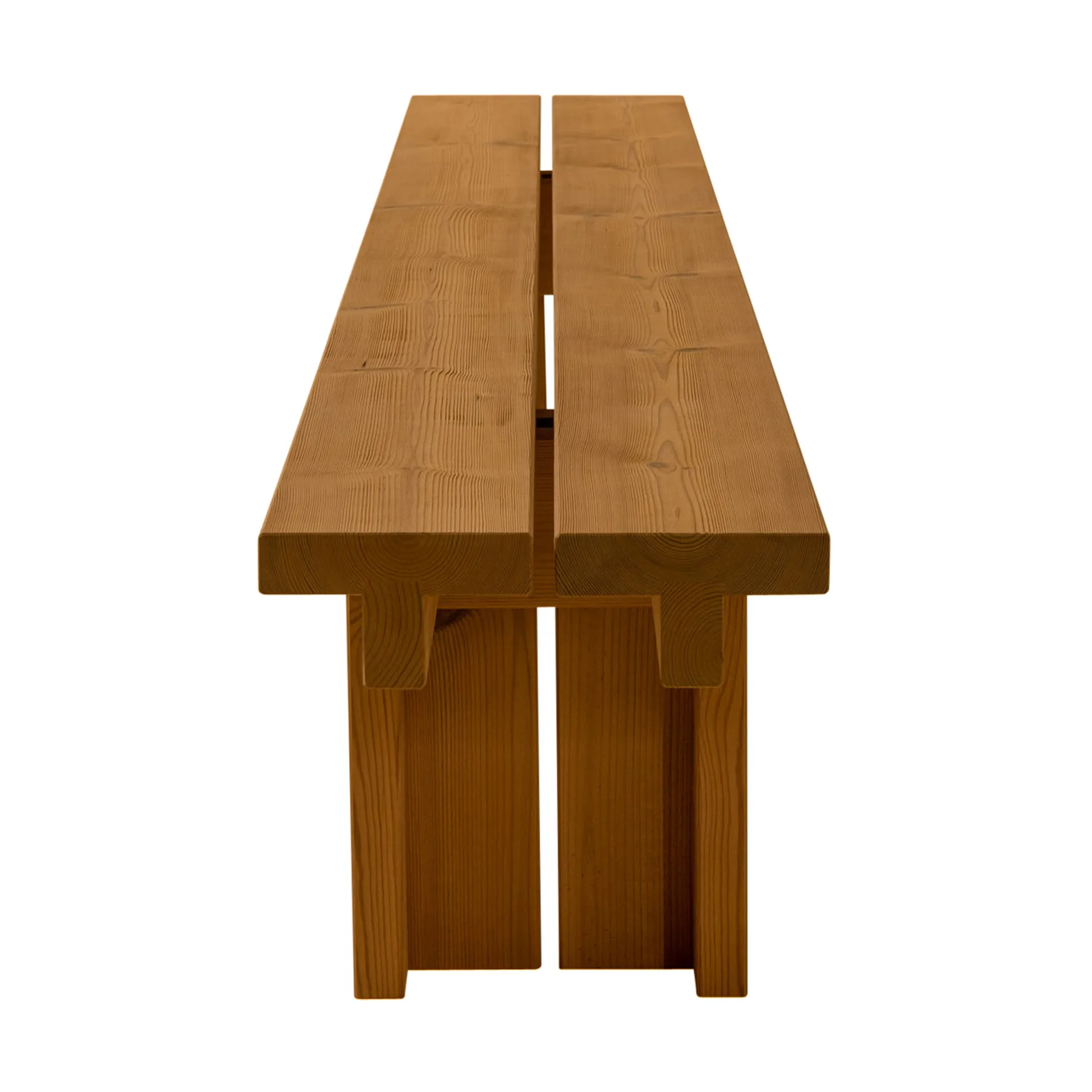 013 Osa Outdoor Bench penkki, Lämpökäsitelty mänty, 270×37×49 cm Vaarnii