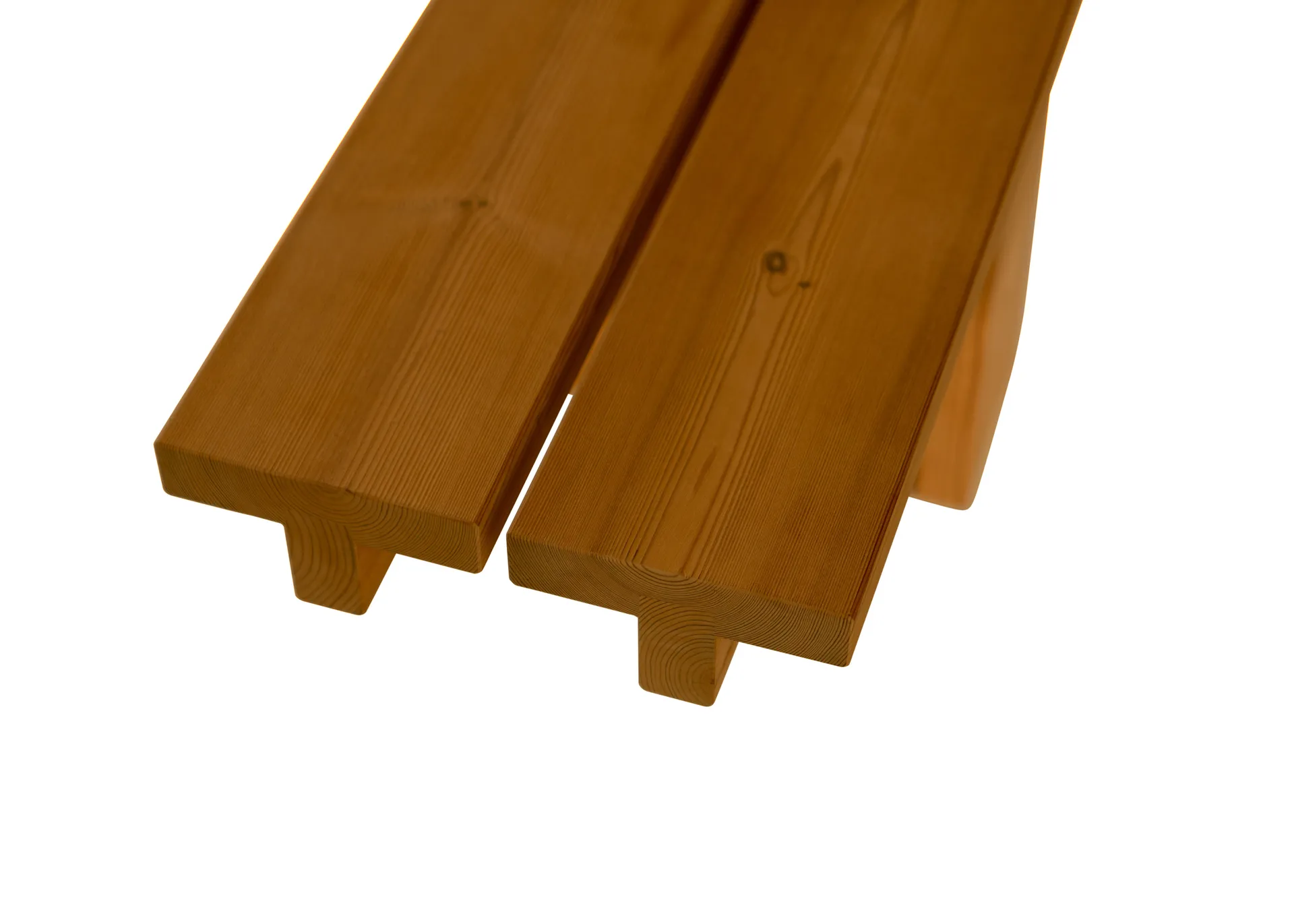 013 Osa Outdoor Bench penkki, Lämpökäsitelty mänty, 270×37×49 cm Vaarnii