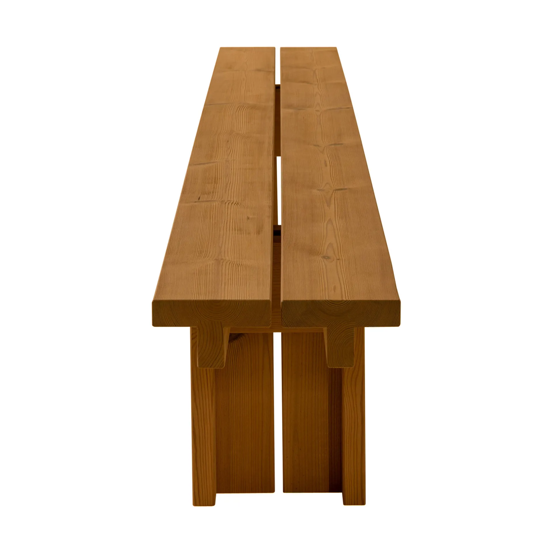 013 Osa Outdoor Bench penkki, Lämpökäsitelty mänty, 333×37×49 cm Vaarnii