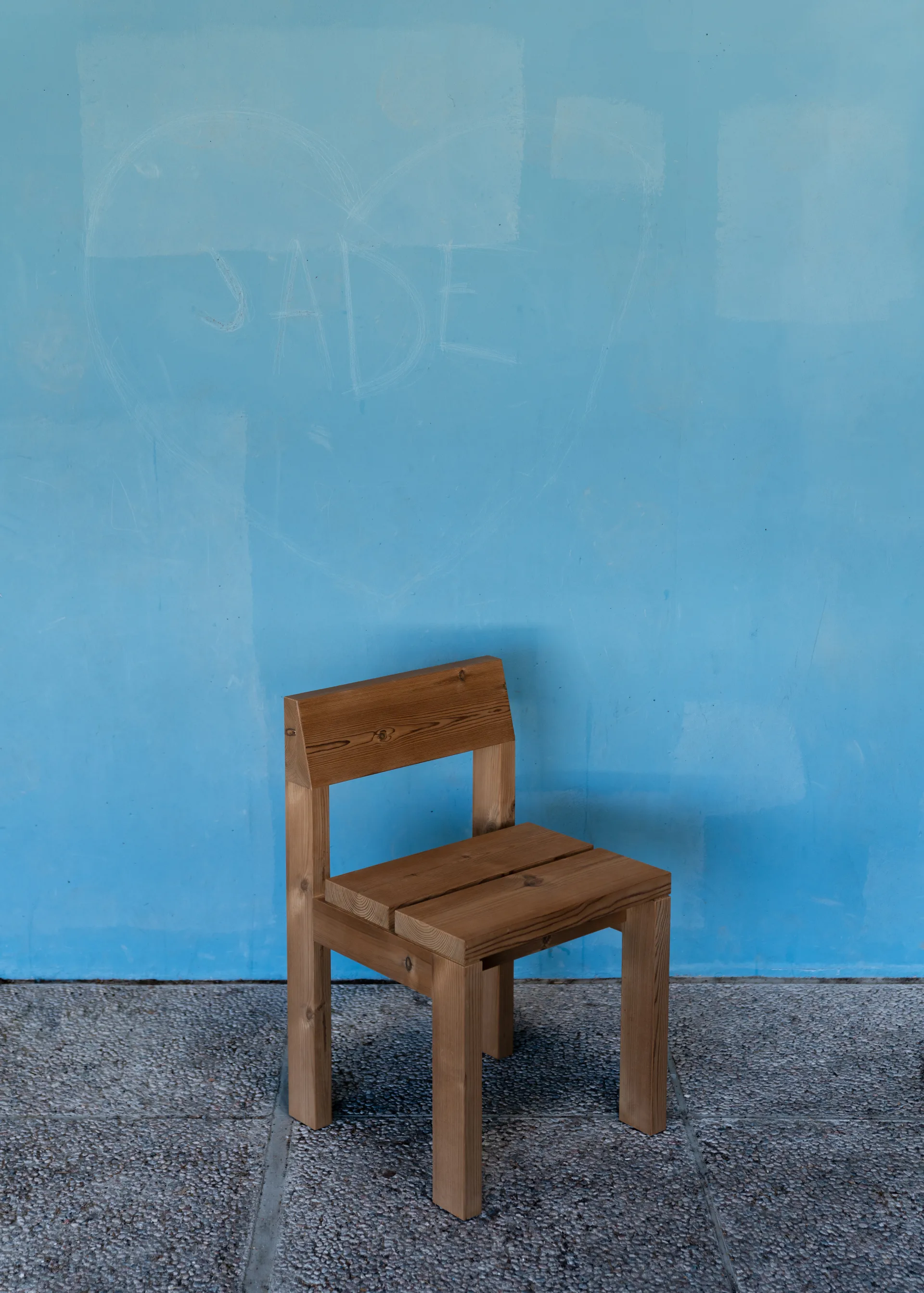 013 Osa Outdoor Dining Chair tuoli, Matta öljyvahattu mänty, Vaarnii