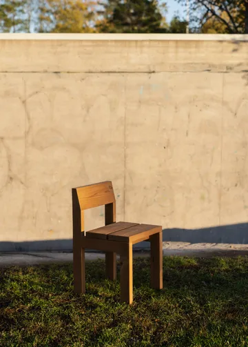 013 Osa Outdoor Dining Chair tuoli - Matta öljyvahattu mänty, - Vaarnii