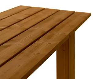 013 Osa Outdoor Table pöytä - Lämpökäsitelty mänty, 182×75×78 cm - Vaarnii