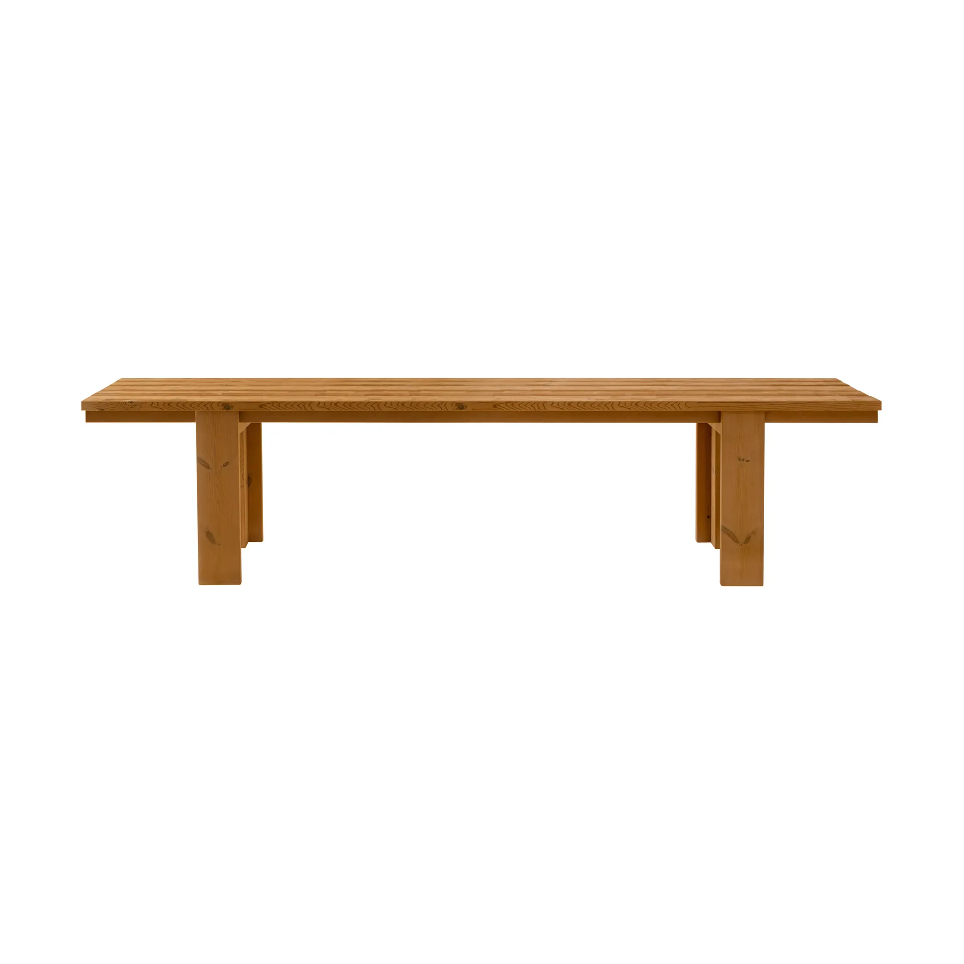 013 Osa Outdoor Table pöytä, Lämpökäsitelty mänty, 270×94×78 cm Vaarnii