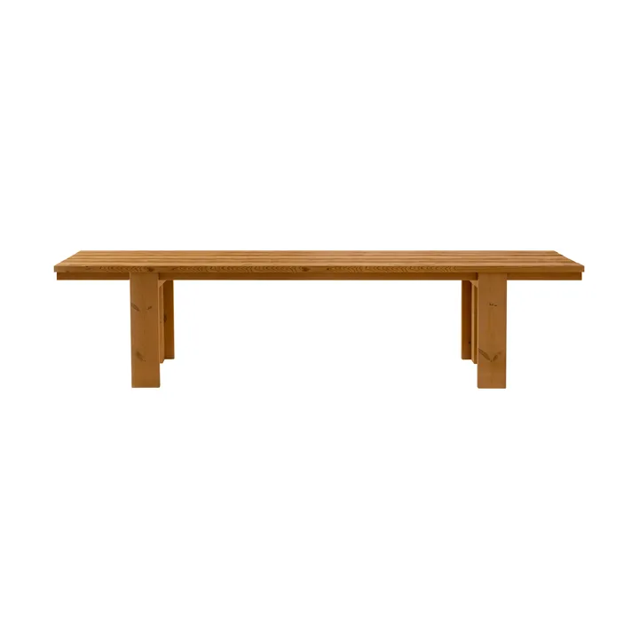 013 Osa Outdoor Table pöytä - Lämpökäsitelty mänty, 270×94×78 cm - Vaarnii