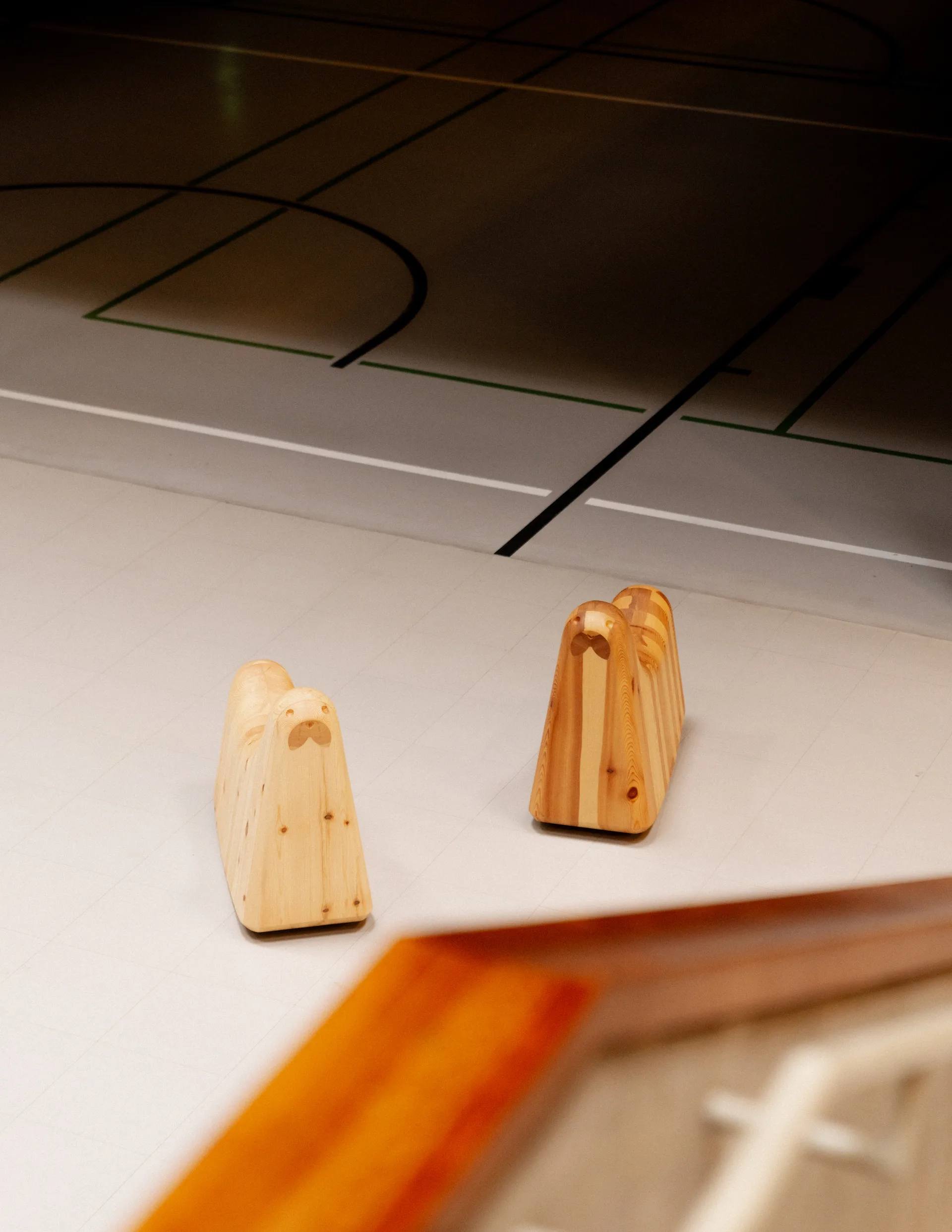 014 Norppa Rocking Toy keinuhevonen, Matta öljyvahattu mänty, Vaarnii