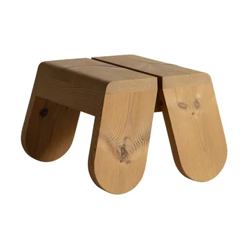 015 Peace Outdoor Foot Stool jalkarahi - Lämpökäsitelty mänty - Vaarnii