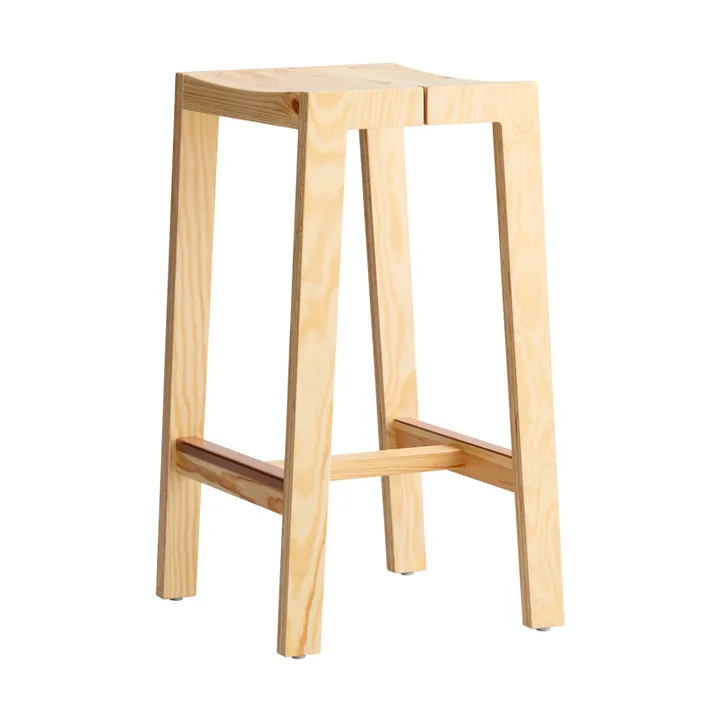 016 Maasto Bar Stool baarijakkara - Matta öljyvahattu mänty, 65 cm - Vaarnii