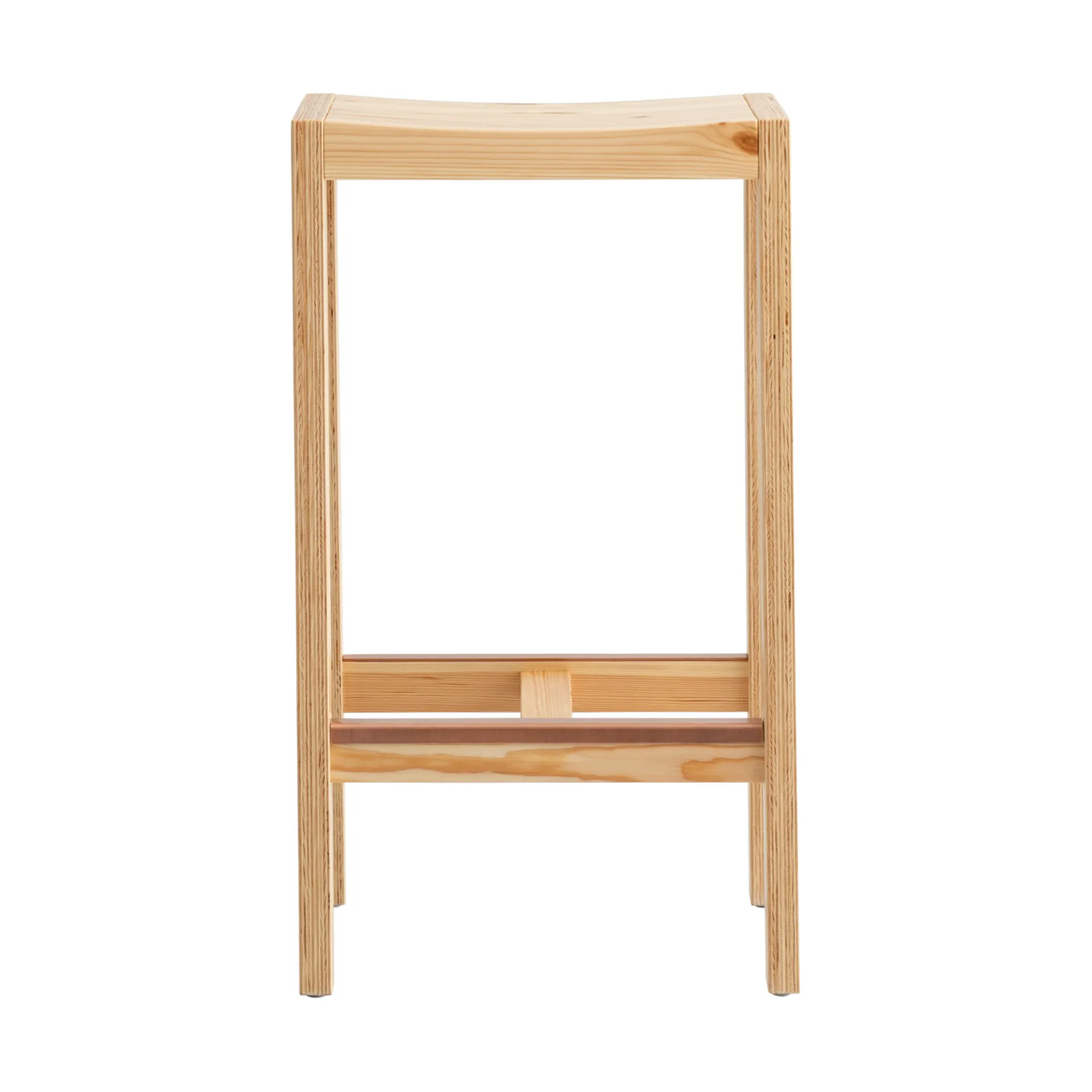 016 Maasto Bar Stool baarijakkara, Matta öljyvahattu mänty, 65 cm Vaarnii
