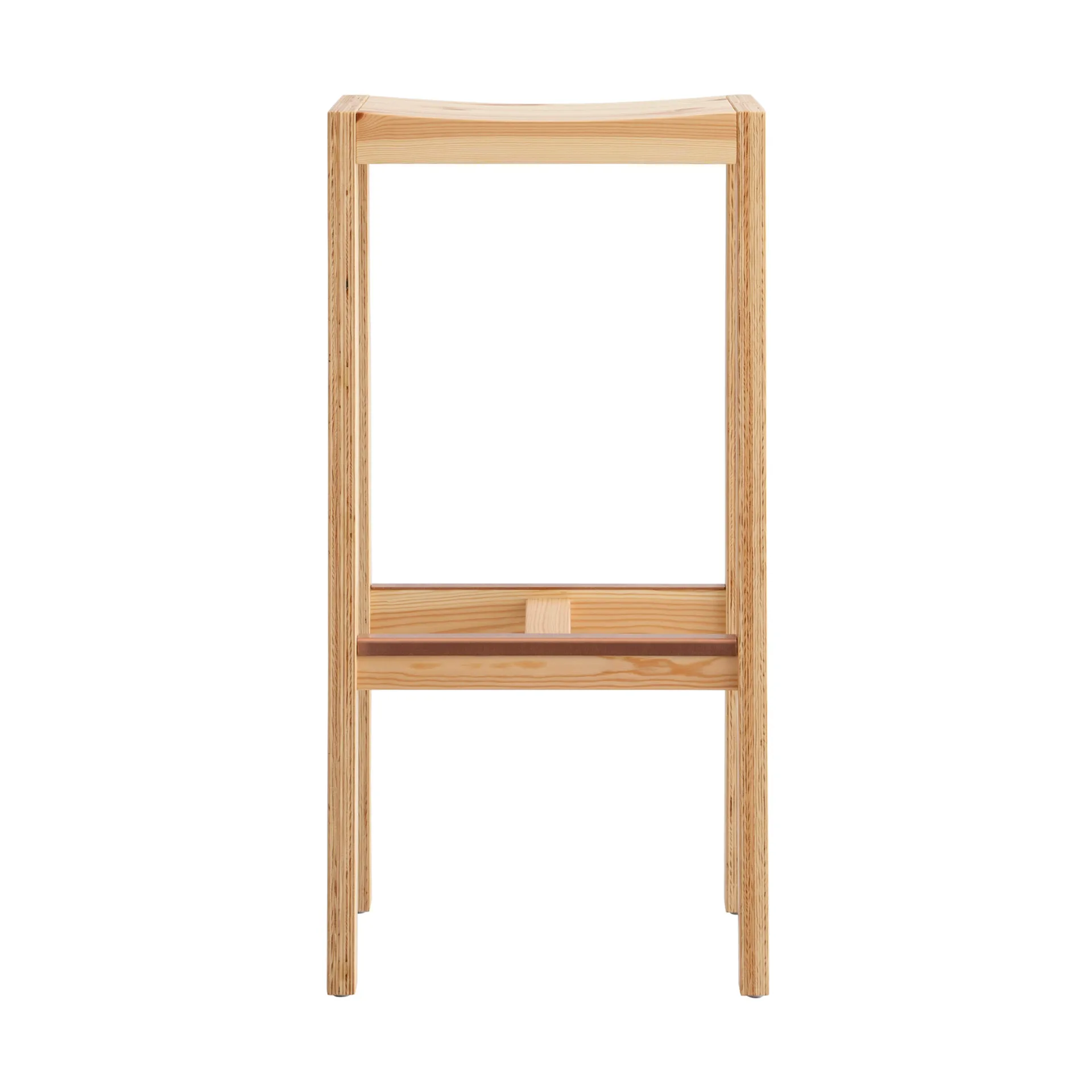 016 Maasto Bar Stool baarijakkara, Matta öljyvahattu mänty,, 75 cm Vaarnii