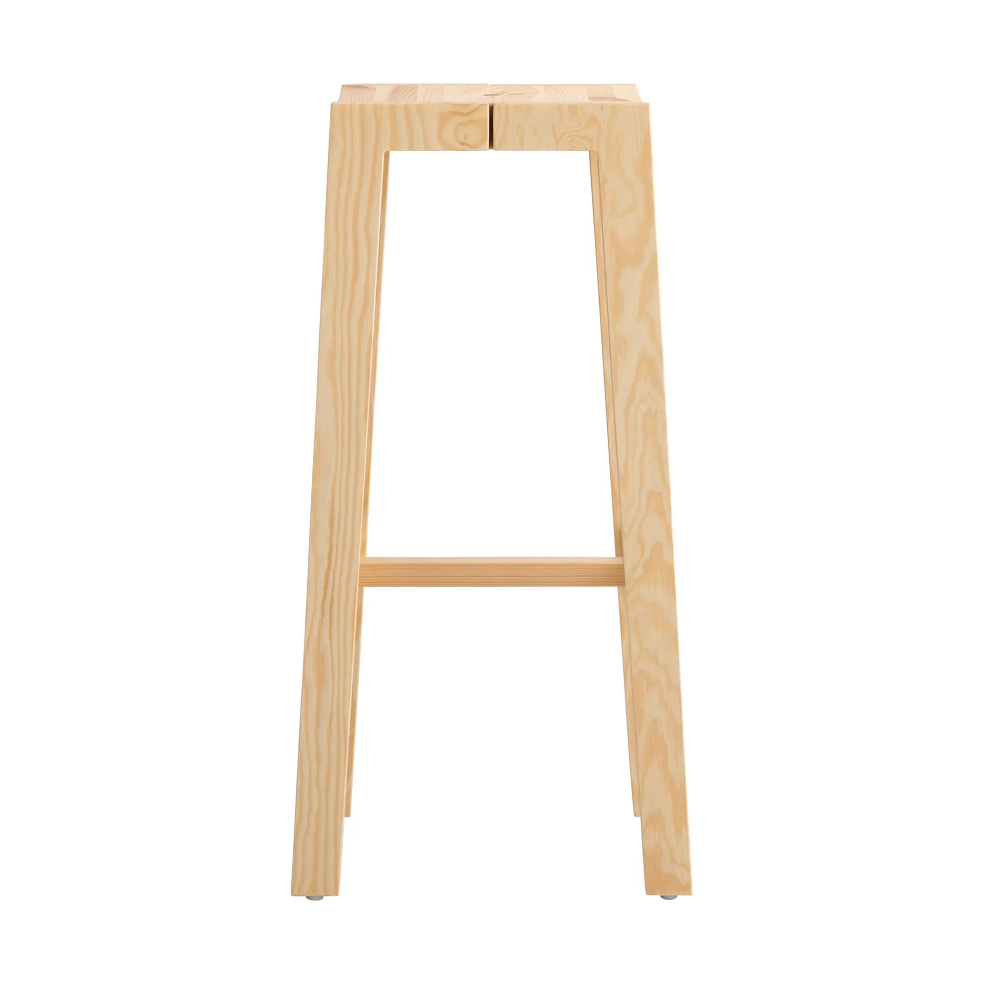 016 Maasto Bar Stool baarijakkara, Matta öljyvahattu mänty,, 75 cm Vaarnii
