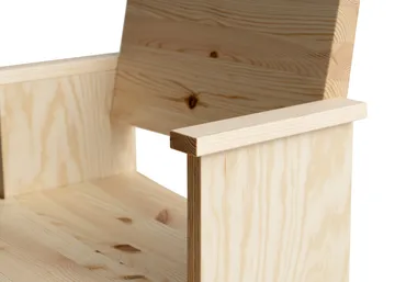 016 Maasto Dining Armchair käsinojallinen tuoli - Mattapintainen öljyvahattu mänty - Vaarnii