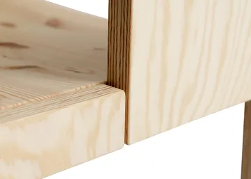 016 Maasto Dining Armchair käsinojallinen tuoli - Mattapintainen öljyvahattu mänty - Vaarnii