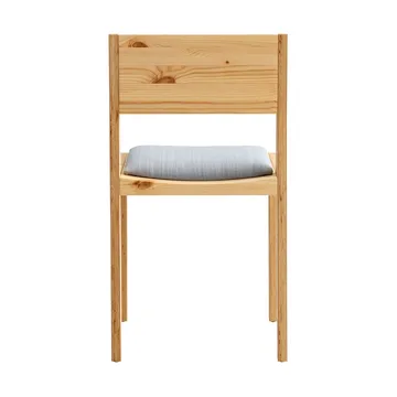 016 Maasto Dining Chair tuoli - Matta öljyvahattua mäntyä, verhoiltu istuin harmaa - Vaarnii