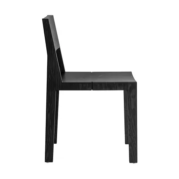 016 Maasto Dining Chair tuoli - Musta petsattu mänty - Vaarnii