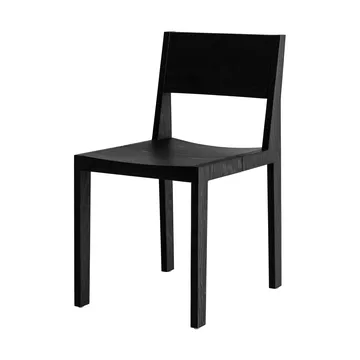 016 Maasto Dining Chair tuoli - Musta petsattu mänty - Vaarnii