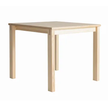 016 Maasto Table pöytä - Matta öljyvahattu mänty, 120×120×75 cm - Vaarnii