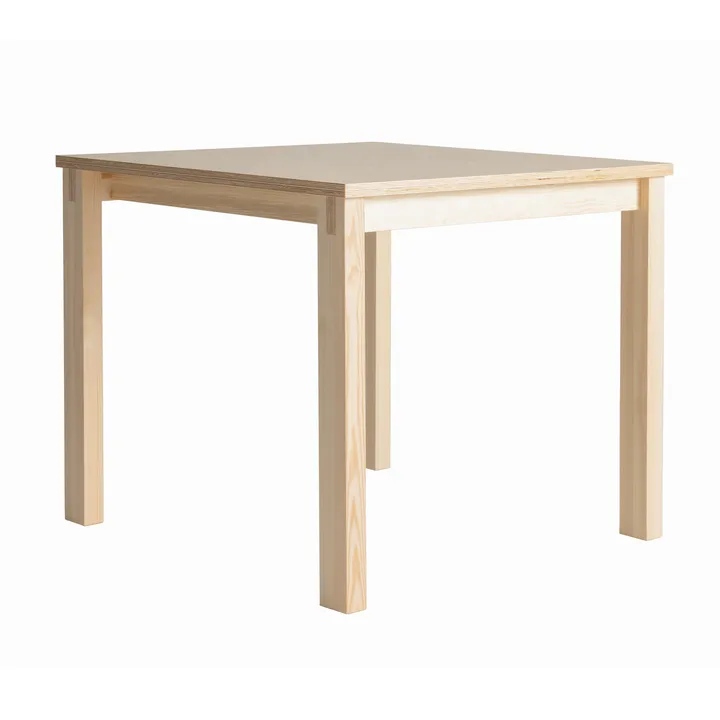 016 Maasto Table pöytä - Matta öljyvahattu mänty, 120×120×75 cm - Vaarnii