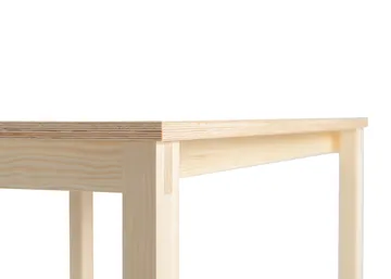 016 Maasto Table pöytä - Matta öljyvahattu mänty,, 200x90x75 cm - Vaarnii