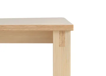 016 Maasto Table pöytä - Matta öljyvahattu mänty,, 200x90x75 cm - Vaarnii