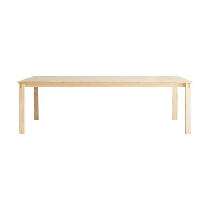 016 Maasto Table pöytä - Matta öljyvahattu mänty, 245×90 cm - Vaarnii