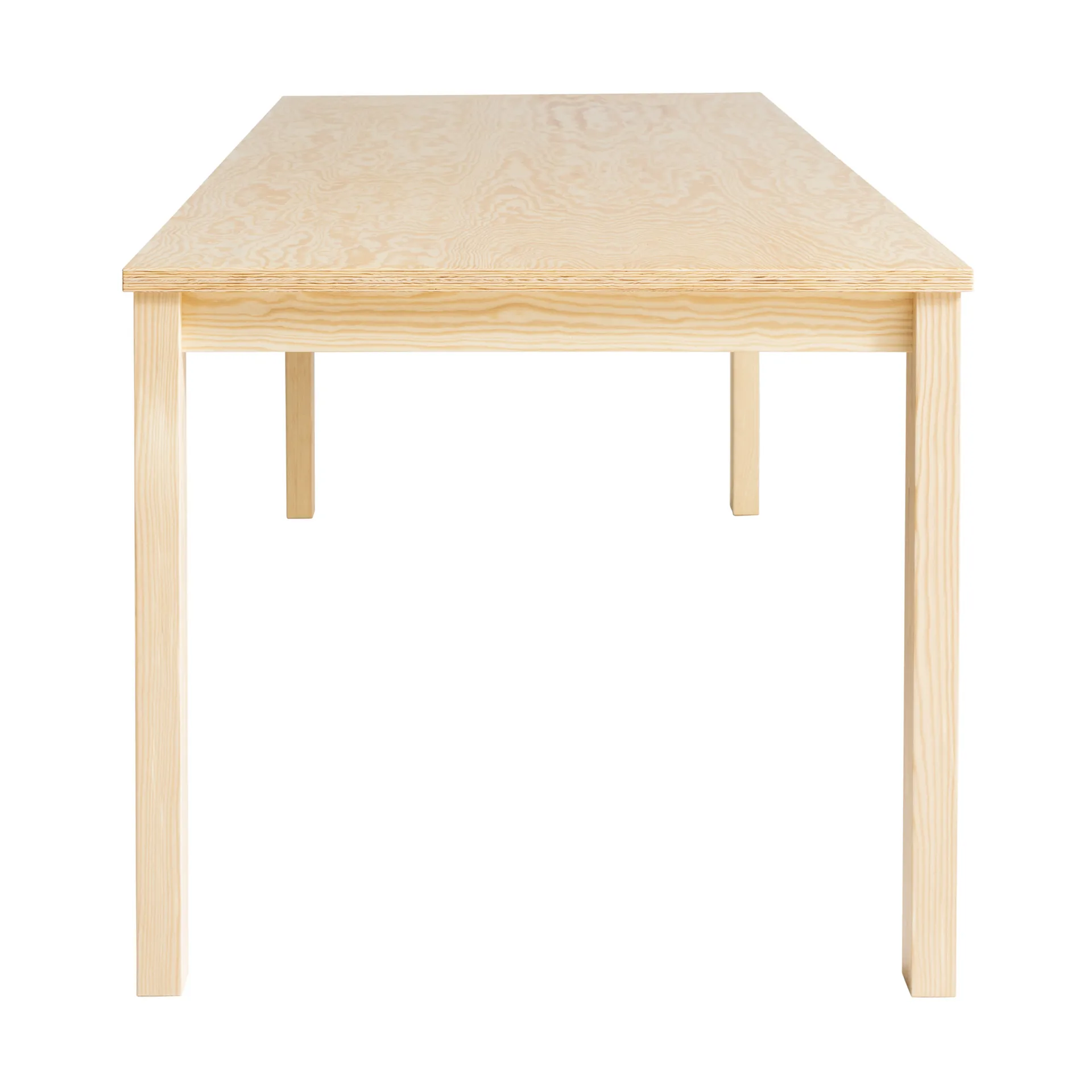 016 Maasto Table pöytä, Matta öljyvahattu mänty, 245×90 cm Vaarnii