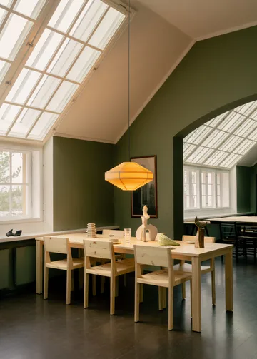 016 Maasto Table pöytä - Matta öljyvahattu mänty, 245×90 cm - Vaarnii