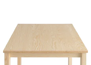 016 Maasto Table pöytä - Matta öljyvahattua mäntyä, 90x90x75 cm - Vaarnii