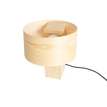 018 Hoop Table Lamppu pöytälamppu - Matta öljyvahattua mäntyä, 34 cm - Vaarnii