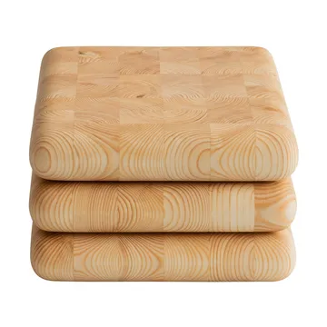 019 Syy Chopping Board leikkuulauta - Parafiiniöljytty mänty, medium 26x35x5 cm - Vaarnii