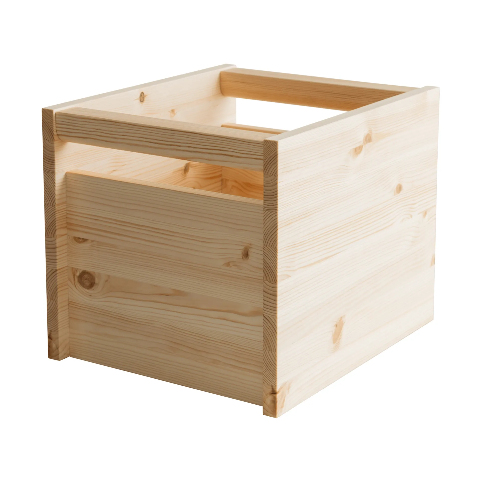 020 Koppa Crate säilytyslaatikko, Öljyvahattu mänty, large 38x43x36 cm Vaarnii