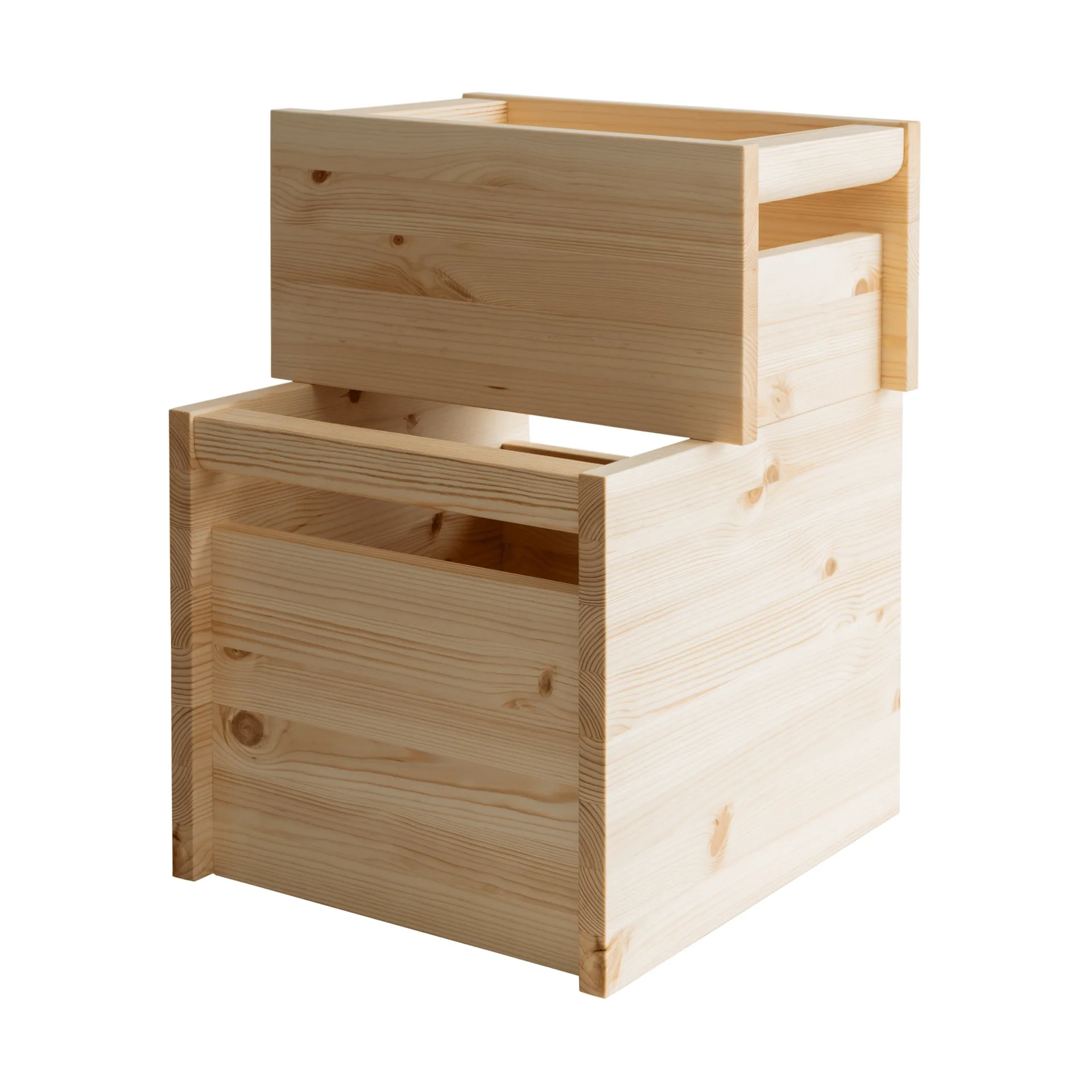 020 Koppa Crate säilytyslaatikko, Öljyvahattu mänty, large 38x43x36 cm Vaarnii