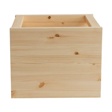 020 Koppa Crate säilytyslaatikko - Öljyvahattu mänty, large 38x43x36 cm - Vaarnii