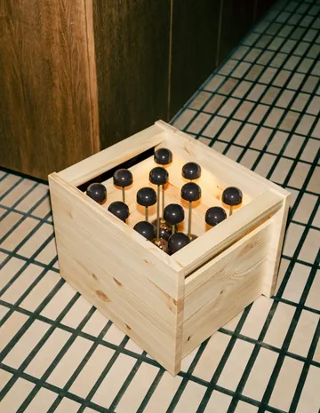 020 Koppa Crate säilytyslaatikko - Öljyvahattu mänty, large 38x43x36 cm - Vaarnii