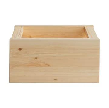 020 Koppa Crate säilytyslaatikko - Öljyvahattu mänty, small 29x43x22 cm - Vaarnii