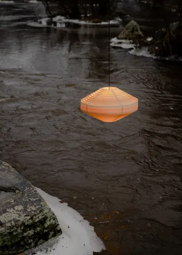 1001 Hans Pendant riippuvalaisin - Matta öljyvahattu mänty,, Ø38 cm - Vaarnii