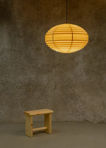 1002 Hans Pendant riippuvalaisin - Matta öljyvahattu mänty, XL Ø70 cm - Vaarnii