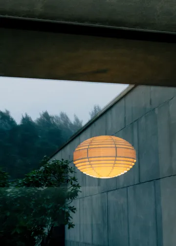 1002 Hans Pendant riippuvalaisin - Matta öljyvahattu mänty, XL Ø70 cm - Vaarnii