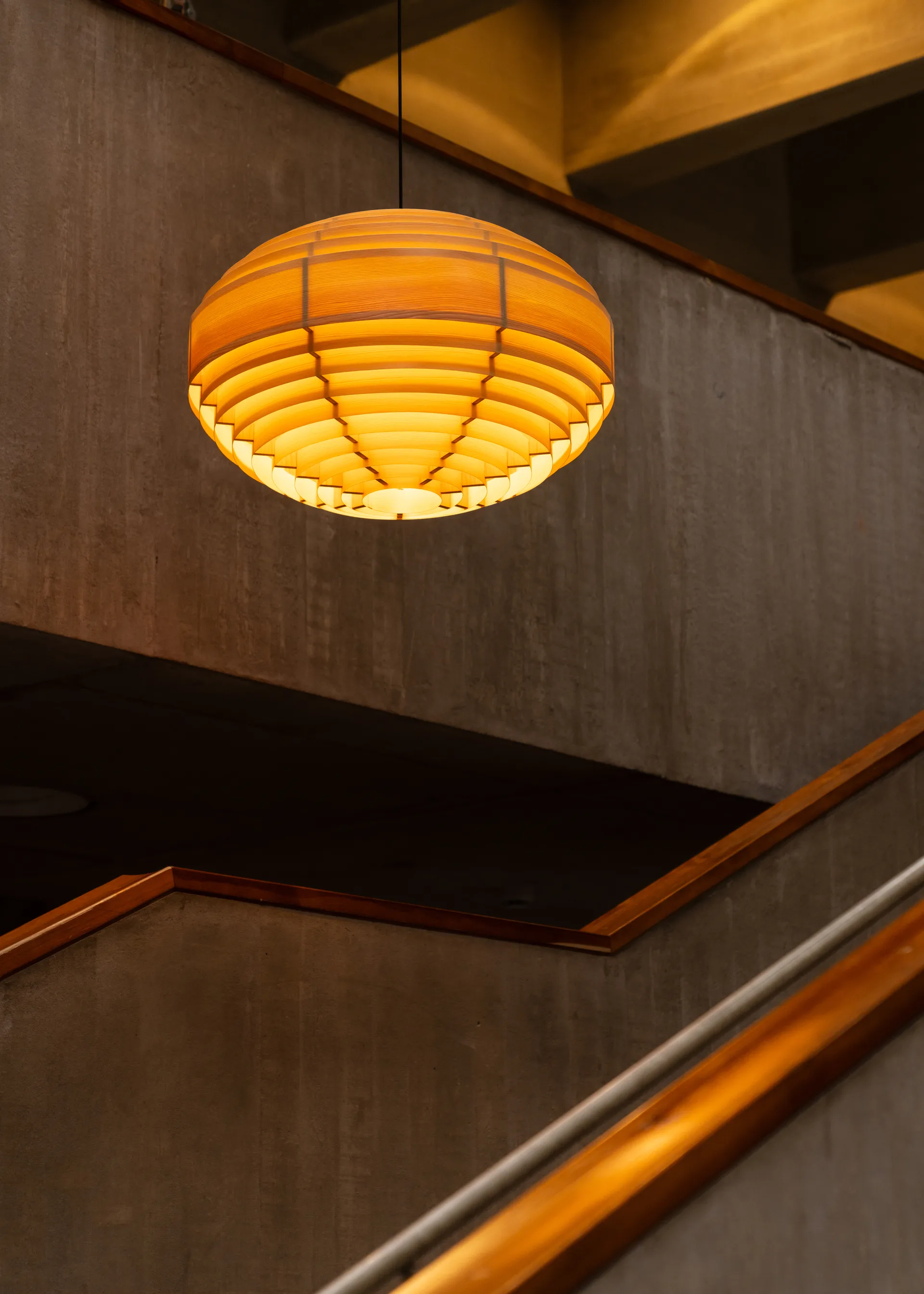 1002 Hans Pendant riippuvalaisin, Matta öljyvahattu mänty, XL Ø70 cm Vaarnii