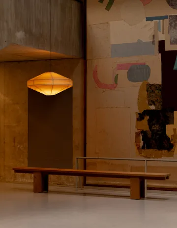 1003 Hans Pendant riippuvalaisin - Matta öljyvahattu mänty,, Ø60 cm - Vaarnii