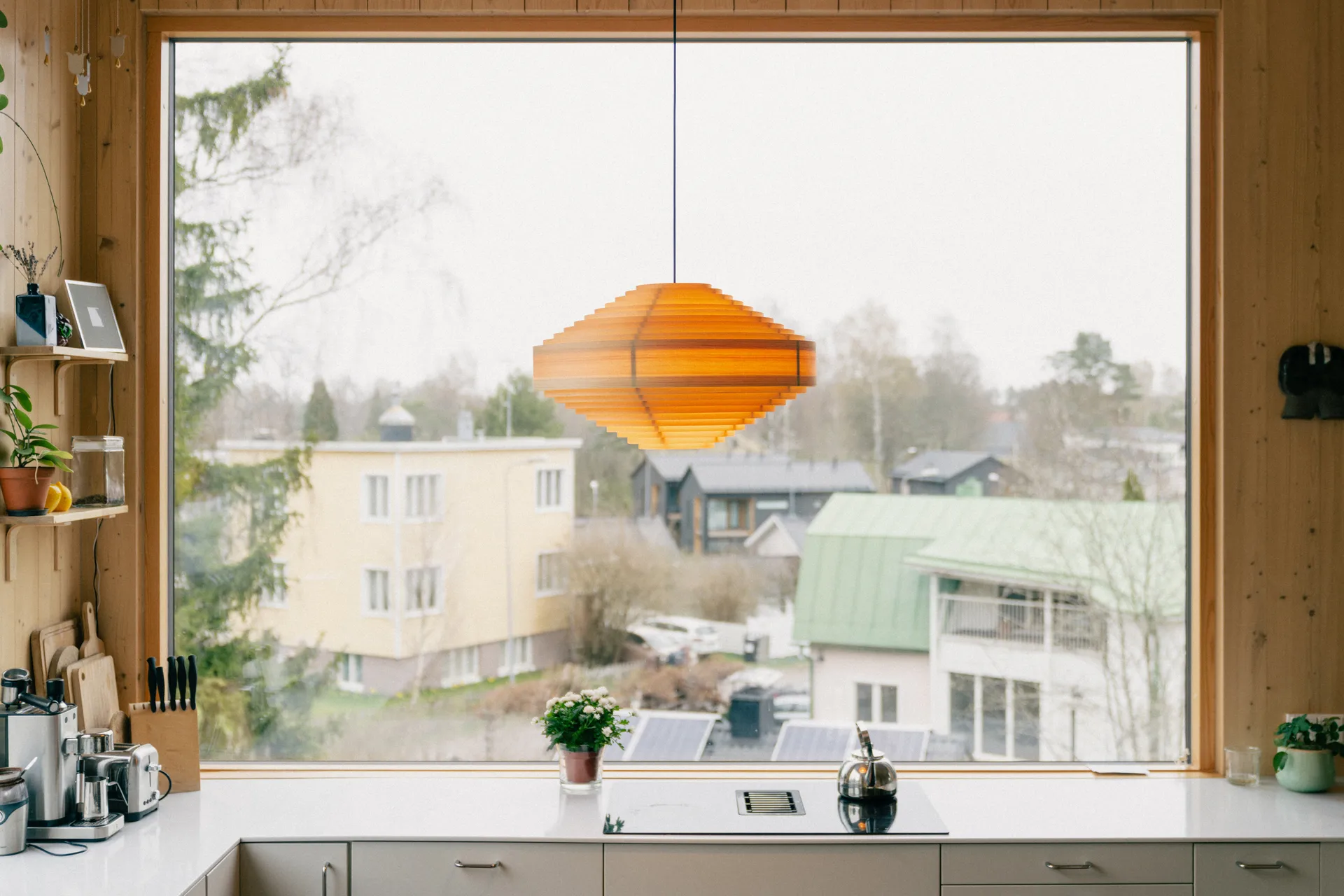 1003 Hans Pendant riippuvalaisin, Matta öljyvahattu mänty,, Ø60 cm Vaarnii