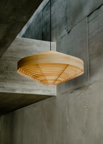 1003 Hans Pendant riippuvalaisin - Matta öljyvahattu mänty, XL Ø90 cm - Vaarnii