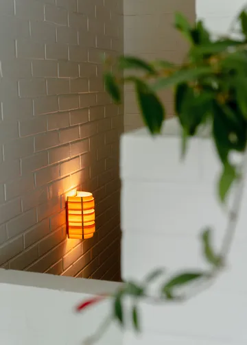 1004 Hans seinälamppu - Matta öljyvahattu mänty,, 16x24 cm - Vaarnii