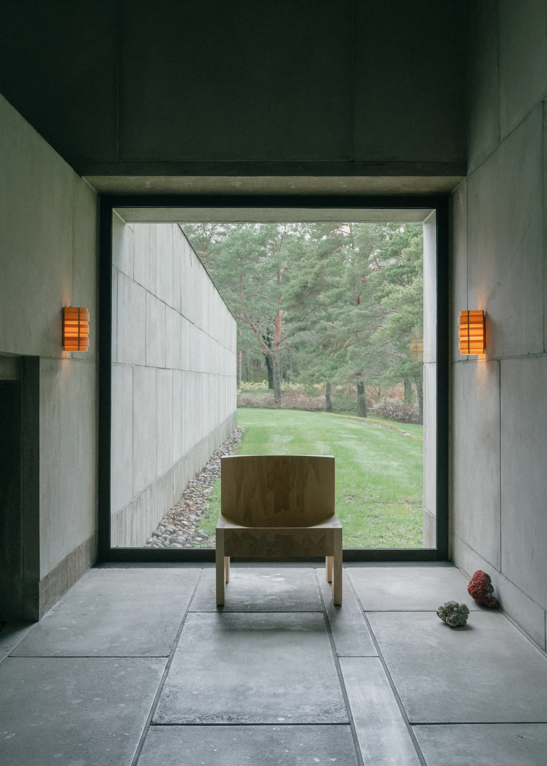 1004 Hans seinälamppu, Matta öljyvahattu mänty,, 16x24 cm Vaarnii