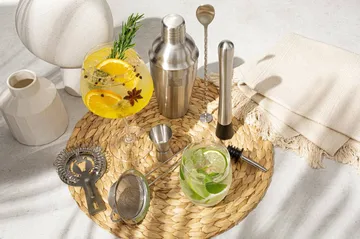 Vacuvin Lovers Bar In A Box cocktailsetti - Ruostumatonta terästä, 7 osaa - Vacuvin