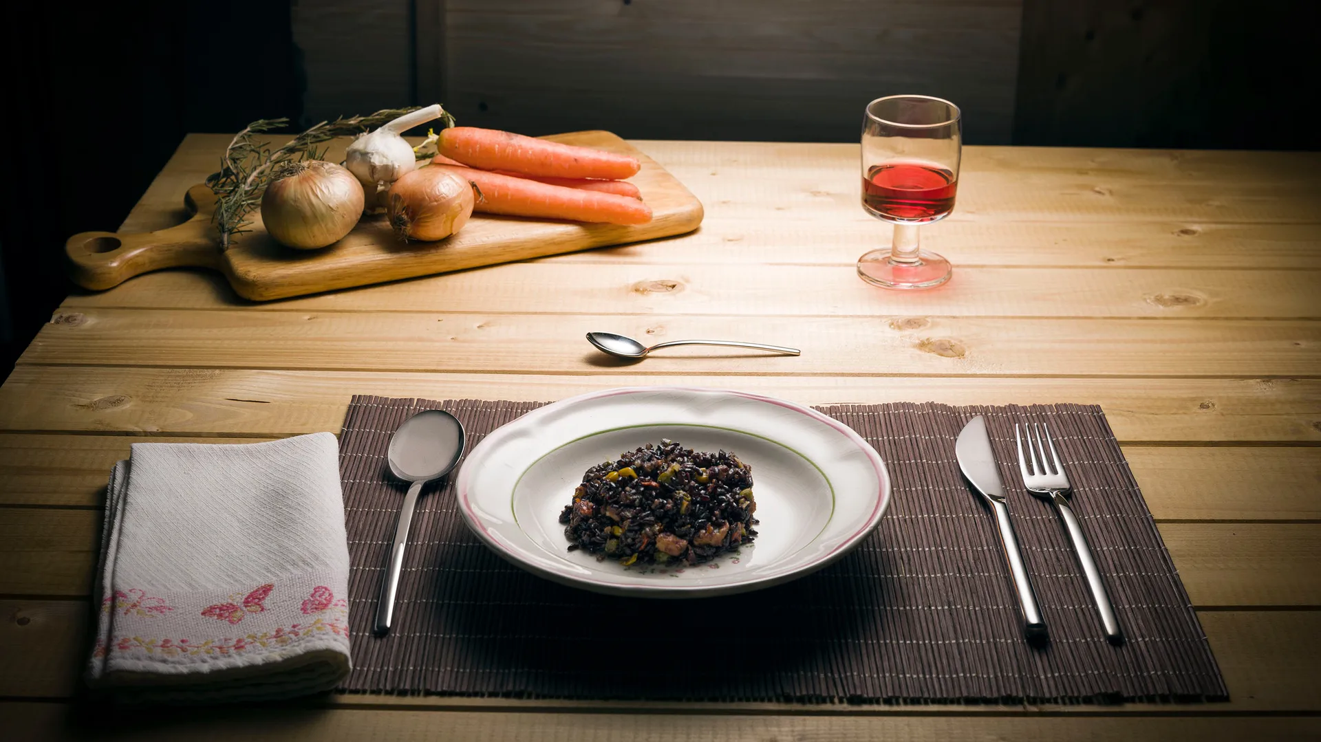 BAMBINI aterinsetti 16 osaa, Kiillotettu teräs Vargen & Thor