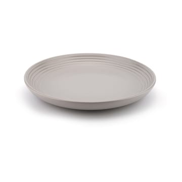 Bistro lautanen Ø 25 cm 4-pakkaus - Valkoinen, hiekanharmaa, antrasiitti, musta - Vargen & Thor