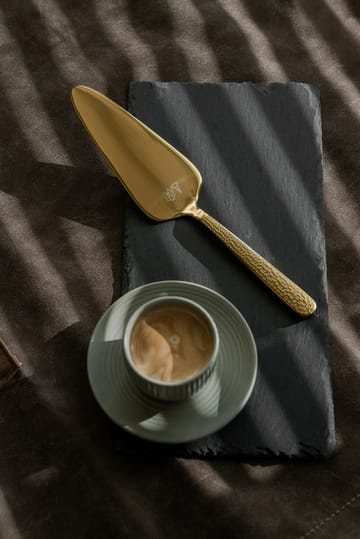 Duga espressokuppi aluslautasella 4-pakkaus - Valkoinen, hiekanharmaa, antrasiitti, musta - Vargen & Thor