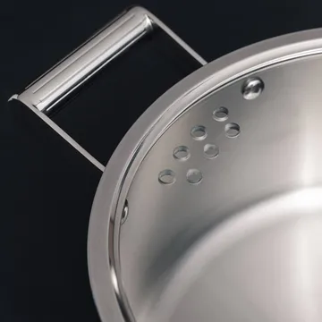 Glima pata - Ruostumaton teräs, lasikansi, 4 l - Vargen & Thor