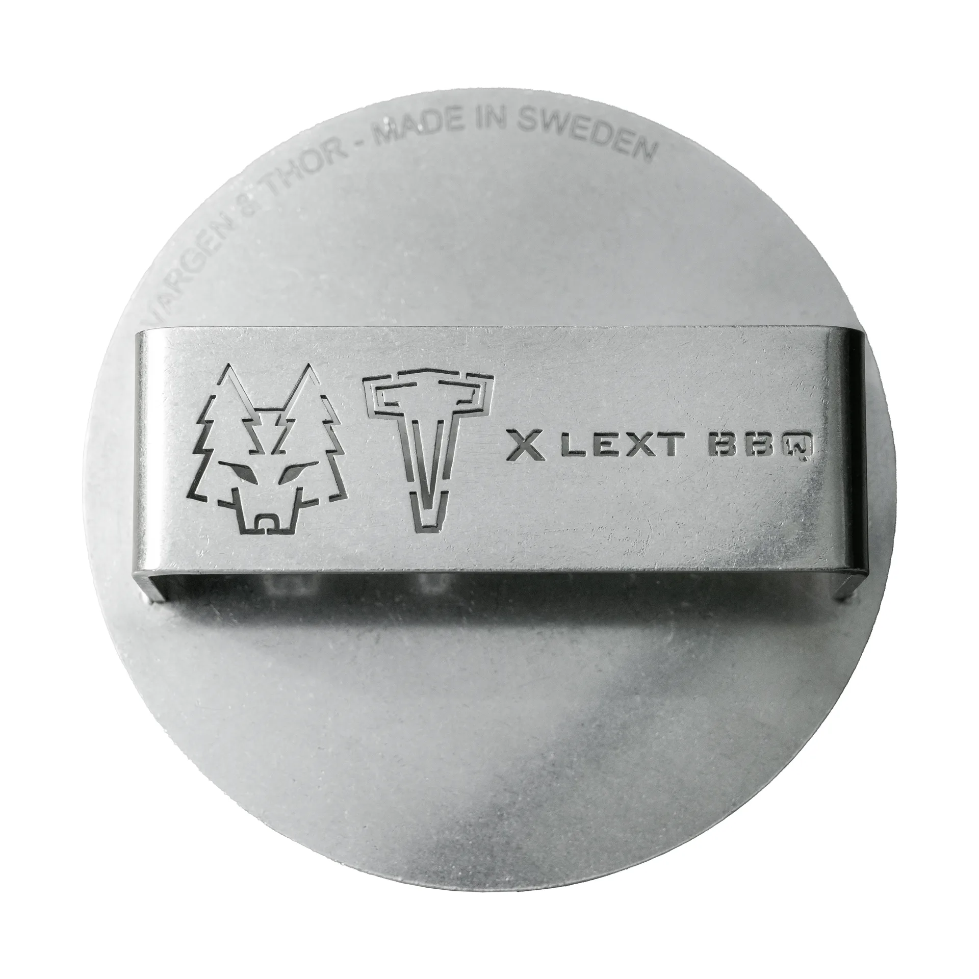 GLÖD hampurilaispuristin Ø14 cm, Kiillotettu teräs Vargen & Thor